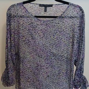WHBM 2- Piece Blouse with Matching Cami
